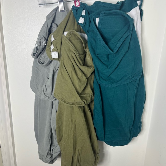 Embé 2-Way Swaddle Sack Lot of 3 Newborn Baby Sleep Swaddles Cotton - Picture 7 of 7